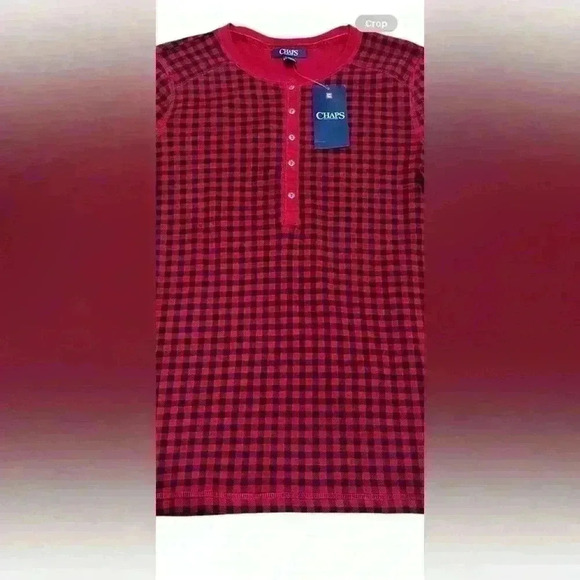 Chaps Buffalo red check long sleeve women’s - Picture 5 of 5
